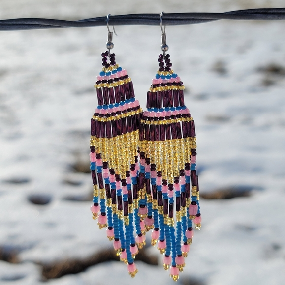 Handmade SouthWestern Earrings - Picture 4 of 4